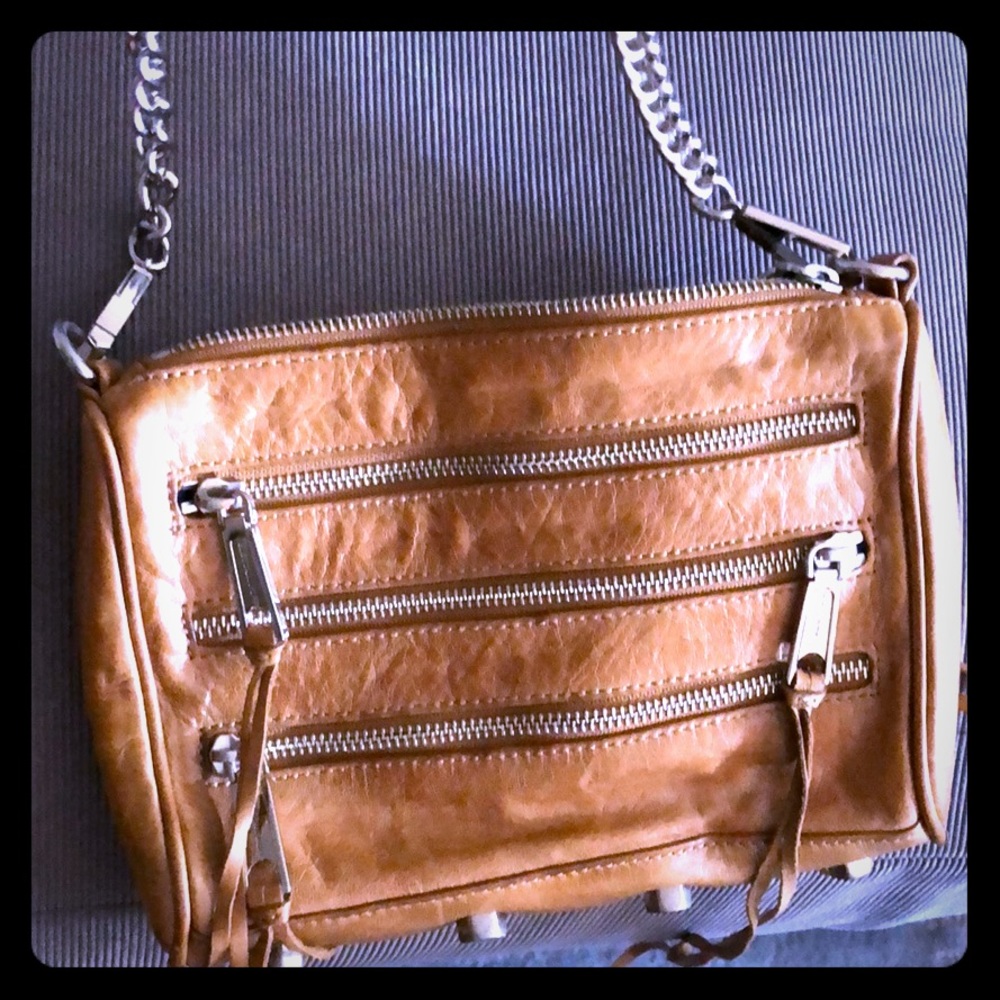 Rebecca Minkoff 5 zip mini crossbody bag